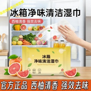 冰箱净味清洁湿巾巾多用途清洁湿