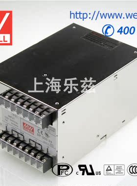 明纬PFC电源SP-500-24 500W 24V20A