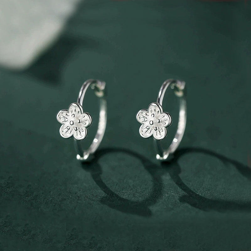 樱花耳扣女2025新款爆款淑女精致小众耳圈洗睡免摘设计养耳洞耳环,饰品/流行首饰/时尚饰品新,耳环,淘宝优惠券,粉丝福利购,淘宝优惠卷