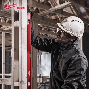 美沃奇milwaukee米沃奇进口水平尺高精度铝合金带磁性测量尺靠尺