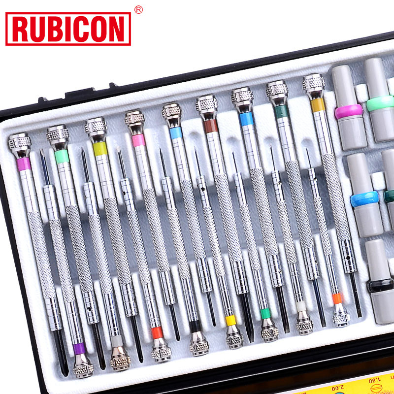 로빈 후드 정밀 드라이버 세트 안경 시계 보석 드라이버 및 비트 조합 세트 크롬 바나듐 강철 RSD-903