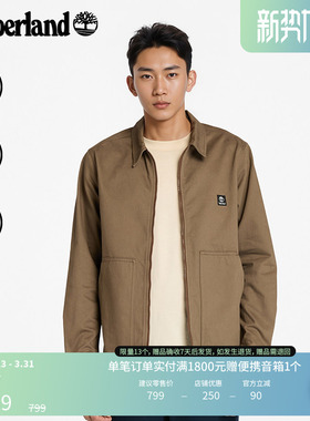 Timberland添柏岚官方男装外套翻领夹克新商务休闲宽松舒适|A432B