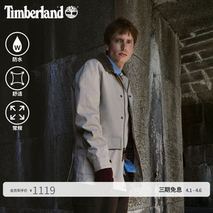 Timberland添柏岚官方男女同款 A6N4K 防水夹克外套翻领巴恩风复古