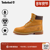 Timberland添柏岚官方青少年大黄靴马丁靴高帮户外偏大 12909