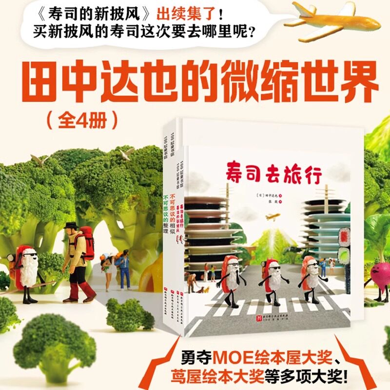 田中达也的微缩世界全套4册图片