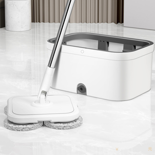 拖把2026新款家用一拖地板净拖布旋转平板懒人拖把吸水免手洗神器