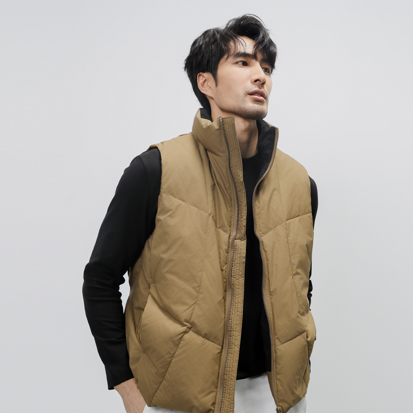 休闲户外羽绒服坎肩背心外套