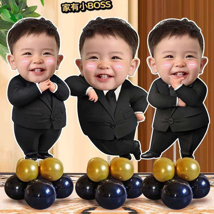 宝宝周岁生日布置人形立牌kt板迎宾牌定制百日满月宴气球场景装饰,节庆用品/礼品,装扮布置套餐,淘宝优惠券,粉丝福利购,淘宝优惠卷