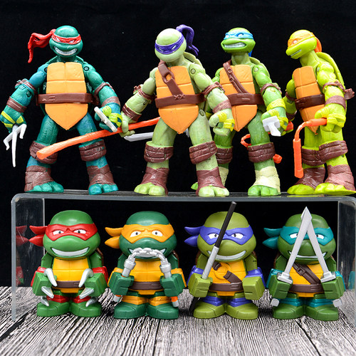 忍者神龟动漫电影礼物人偶玩具
