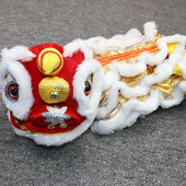 网红同款 宠物狗狗舞狮衣服狗泰迪宠物柯基搞笑狮子法斗搞怪装 秋