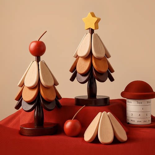 圣诞树创意加厚耐高温杯垫