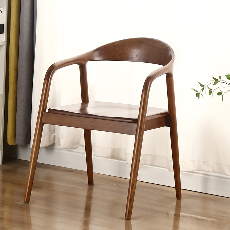 北欧简约厂家直销轻奢实木餐椅