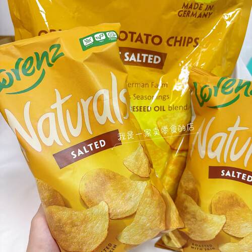 山姆零食劳仑兹诺然兹经典原味薯片1包100g膨化食品