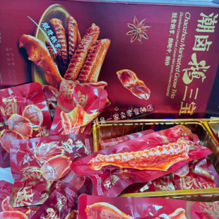 美好潮卤鹅三宝1小包尝鲜鹅掌鹅翅中鹅胗肉零食会员店代购分装