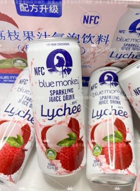 Sam超市越南荔枝果汁气泡饮料1瓶尝鲜装适合夏天的饮品