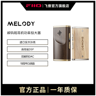 FiiO 耳放耳机功率放大器 飞傲雪漫天旋律Melody手机小尾巴DSD解码