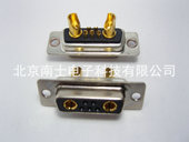 7W2 焊线式 7芯孔 DB头型 优质 大电流连接器 母头 同轴信号 30A