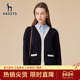 毛衣外套上衣女装 女士春季 专柜正品 Hazzys哈吉斯针织羊毛开衫