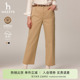 韩版 Hazzys哈吉斯秋冬季 长裤 经典 女裤 宽松休闲直筒裤 专柜正品