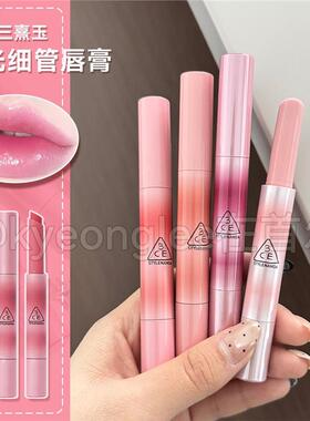 韩国3CE新品！Shine Reflector系列固体唇釉唇膏水光唇蜜保湿水润