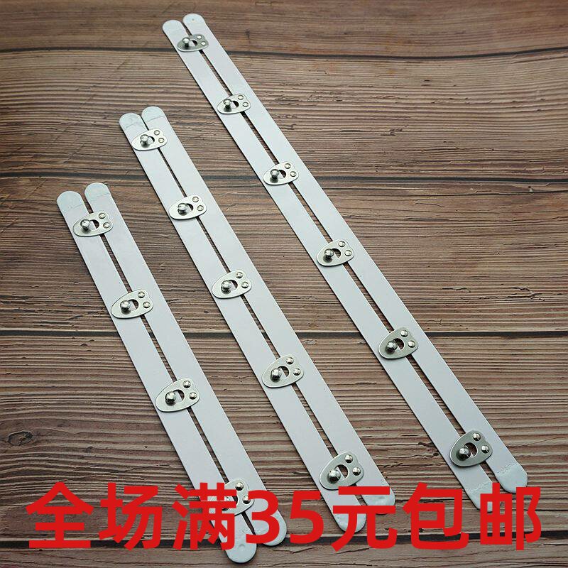 服装辅料内衣束身衣搭扣排扣钢扣白色包胶不锈钢婚纱配件4 5 6扣