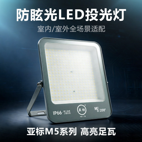 亚标防眩LED投光灯户外防水
