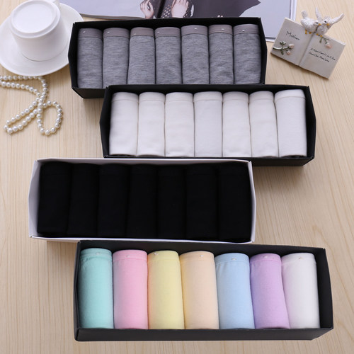 少女100%全棉抗菌内裤女学生中