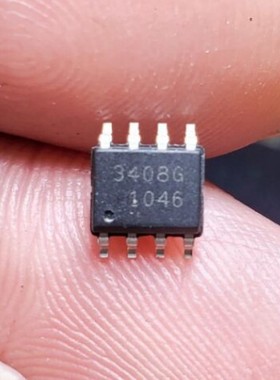 【凯拓达电子】 3408G 贴片SOP8脚智能低侧功率开关芯片 BTS3408G
