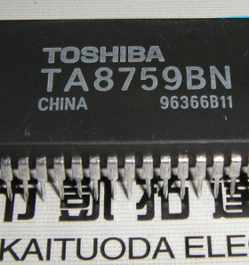 【凯拓达电子】 TA8759BN 多制式视频色度扫描小信号处理芯片