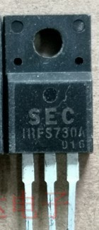 【凯拓达电子】原装进口拆机 场效应管MOS管IRFS730 IRF730A塑封
