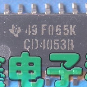 【凯拓达电子】全新原装  CD4053B CD4053BNSR SOP16 直拍现货
