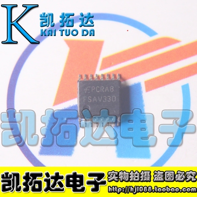 【凯拓达电子】FSAV330 FSAV330QSCX 原装进口四通道 贴片TSSOP