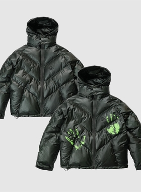 现货MERTRA温感变色羽绒服高蓬重磅廓形美式BOXY嘻哈CLEANFIT户外