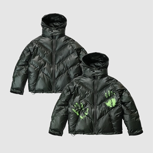 现货MERTRA温感变色羽绒服高蓬重磅廓形美式BOXY嘻哈CLEANFIT户外