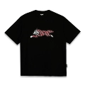 Black Pink Striped Dog