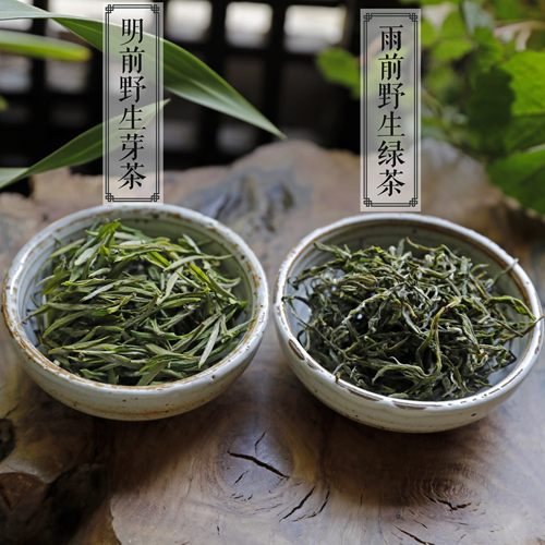 暖穗家高山荒野绿茶明前头采野生土品种茶香馥郁鲜甜可口传统手作
