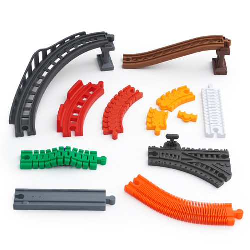 儿童玩具轨道多样造型彩色轨道