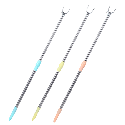 可伸缩不锈钢晾衣叉撑衣杆