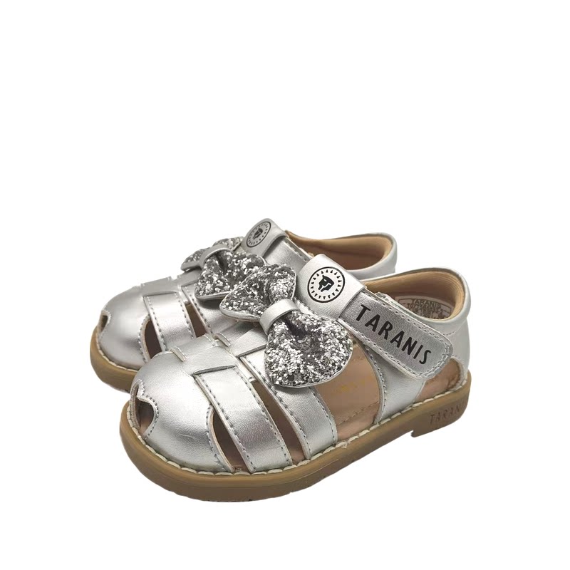 泰兰尼斯女童凉鞋夏季包头防滑舒适时尚女宝宝公主凉鞋T07T5B5833