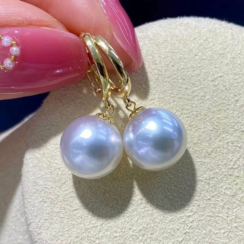 南洋大澳白天然海水珍珠耳钩akoya时尚耳饰百搭气质简约18k耳饰,饰品/流行首饰/时尚饰品新,耳环,淘宝优惠券,粉丝福利购,淘宝优惠卷