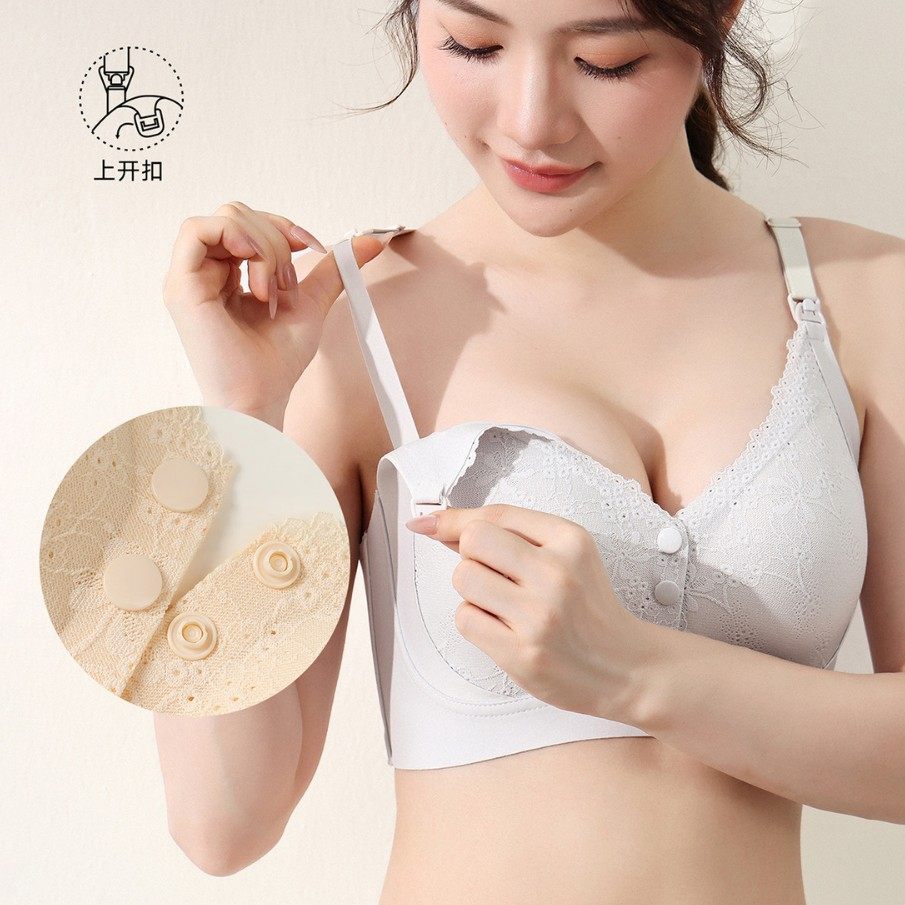 3075孕妇内衣女薄款无痕无钢圈透气亲肤孕期哺乳文胸防下垂提拉