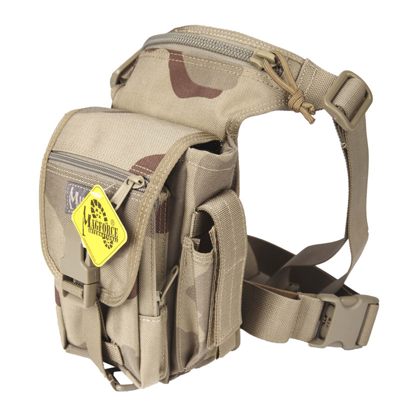 麦格霍斯magforce正品台马0401户外登山运动腿包 战术机动腰包