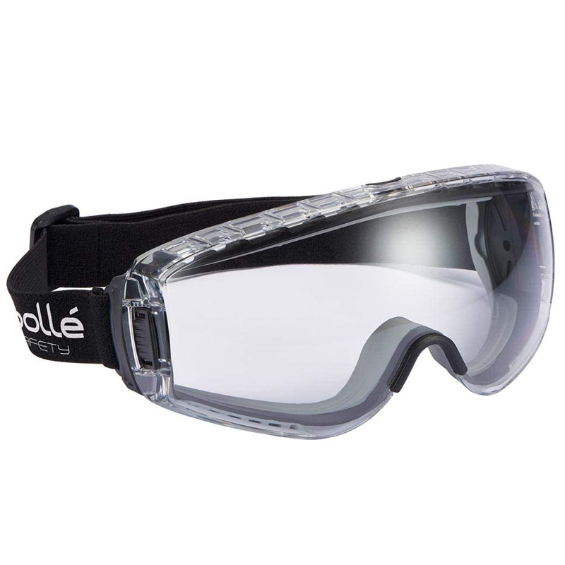 法国BOLLE飞行员PILOT防雾紫外线辐射化学镜户外安全作业护目镜