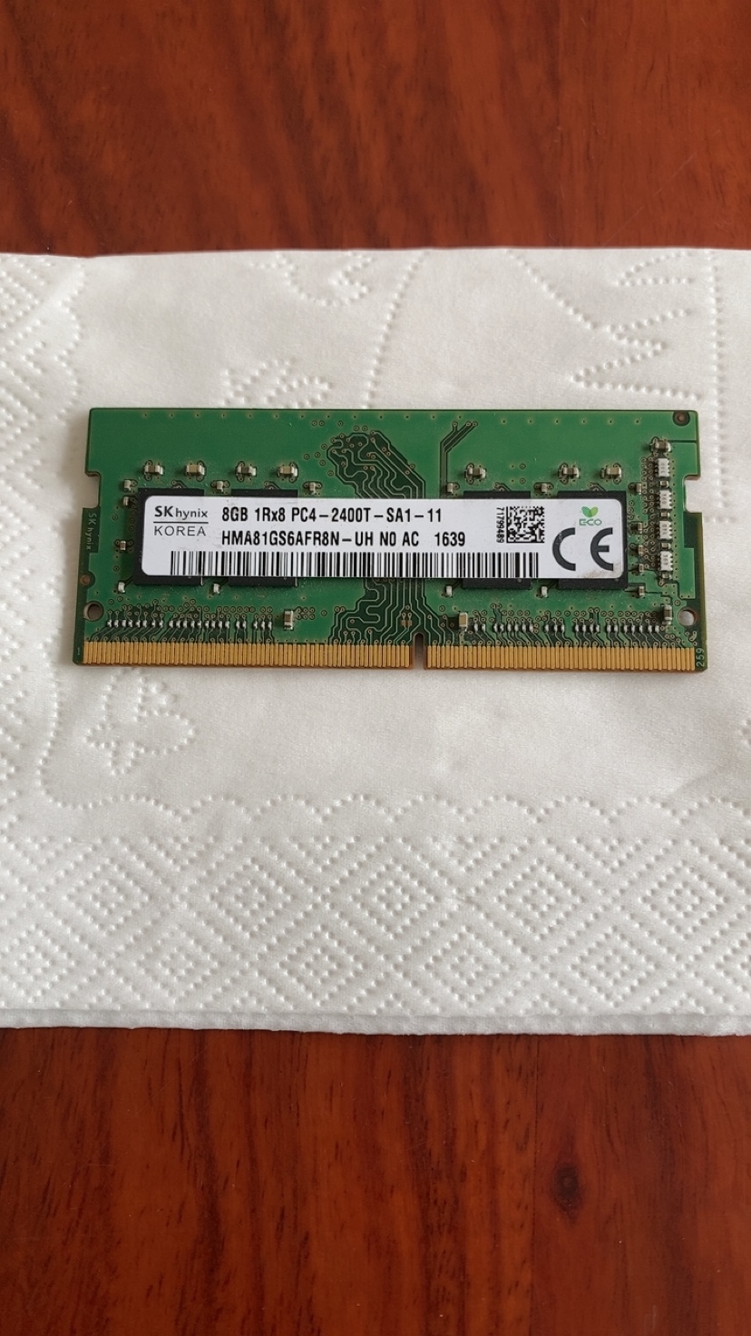 SK 8G DDR4 2400 8GB 1RX8 PC4-2400T-SA1-11笔记本内存条