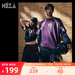 美式 男女同款 篮球T恤潮 纯棉运动短袖 安踏凯里·欧文Hélà系列