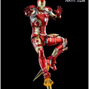 threezero漫威DLX钢铁侠MK6MK43MK46可动人偶手办模型玩具520礼物