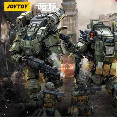 JOYTOY暗源天启系磐石暴风初飓1/25国创组装可动机甲兵人模型手办