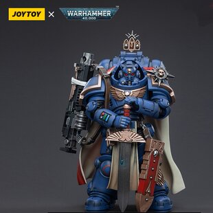 JOYTOY暗源战锤40极限战士原铸连长帕托利亚斯科沃尔可动兵人手办