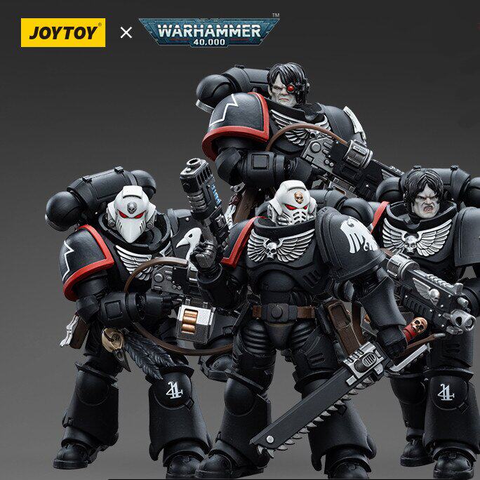 JOYTOY暗源战锤40K暗鸦守卫仲裁者四人1:18关节可动兵人模玩手办
