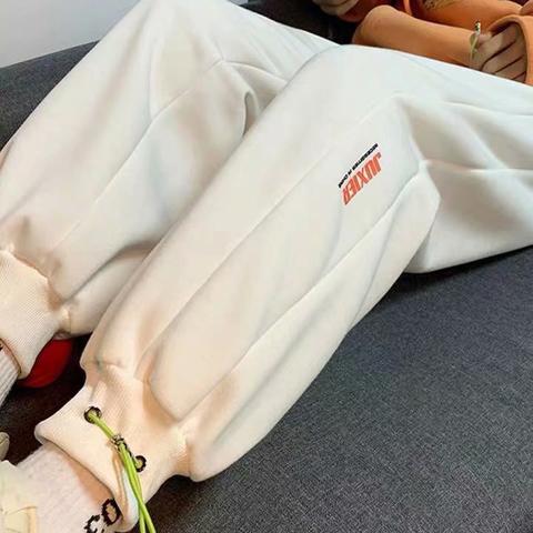 檔口束腳百搭男士休閒褲衛褲痞帥嘻哈束腳九分褲